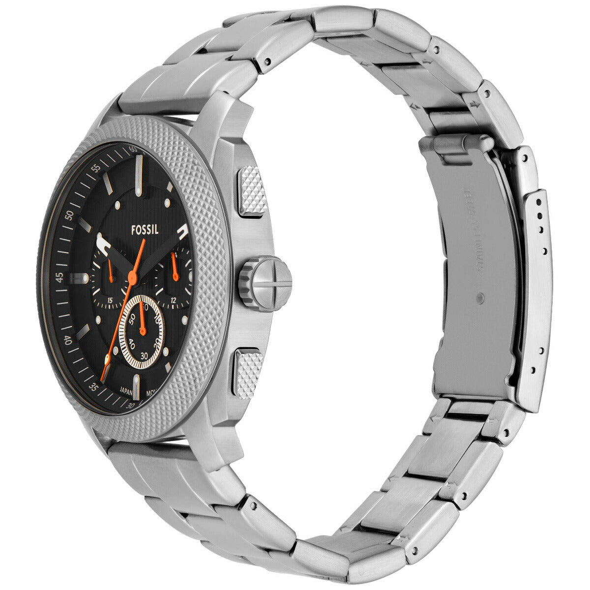 フォッシル FOSSIL 腕時計 メンズ MACHINE クロノグラフ ステンレススチールウォッチ FS6095【2025 新作】