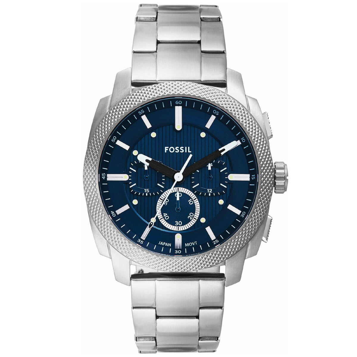 フォッシル FOSSIL 腕時計 メンズ MACHINE クロノグラフ ステンレススチールウォッチ FS6096【2025 新作】