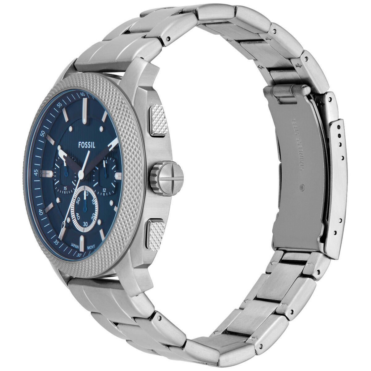 フォッシル FOSSIL 腕時計 メンズ MACHINE クロノグラフ ステンレススチールウォッチ FS6096【2025 新作】