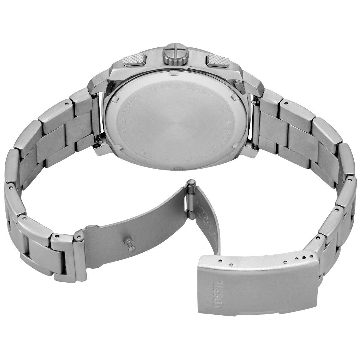 フォッシル FOSSIL 腕時計 メンズ MACHINE クロノグラフ ステンレススチールウォッチ FS6096【2025 新作】