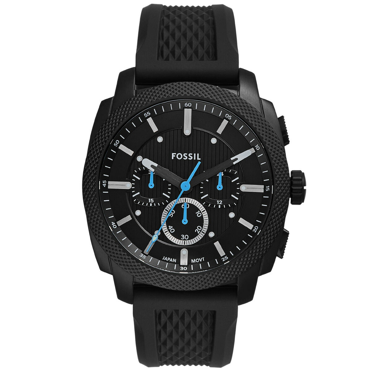 フォッシル FOSSIL 腕時計 メンズ MACHINE クロノグラフ ブラック ステンレススチールウォッチ FS6099【2025 新作】