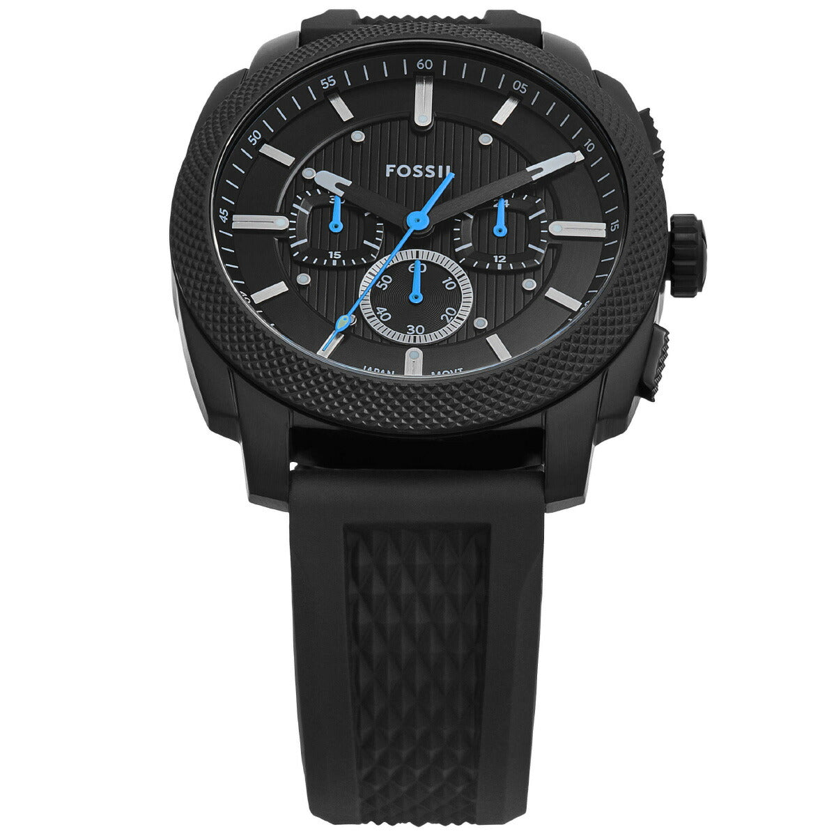 フォッシル FOSSIL 腕時計 メンズ MACHINE クロノグラフ ブラック ステンレススチールウォッチ FS6099【2025 新作】