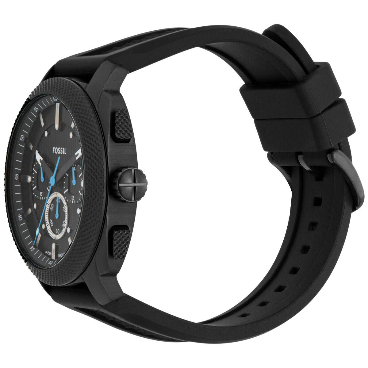 フォッシル FOSSIL 腕時計 メンズ MACHINE クロノグラフ ブラック ステンレススチールウォッチ FS6099【2025 新作】