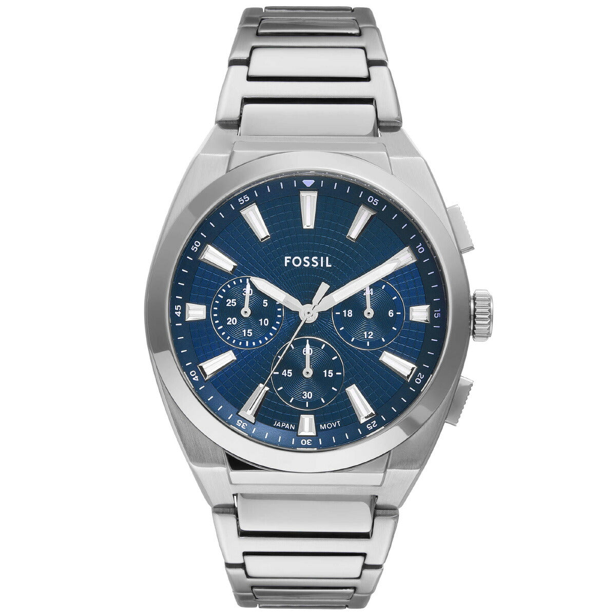 フォッシル FOSSIL 腕時計 メンズ EVERETT クロノグラフ ステンレススチールウォッチ FS6104