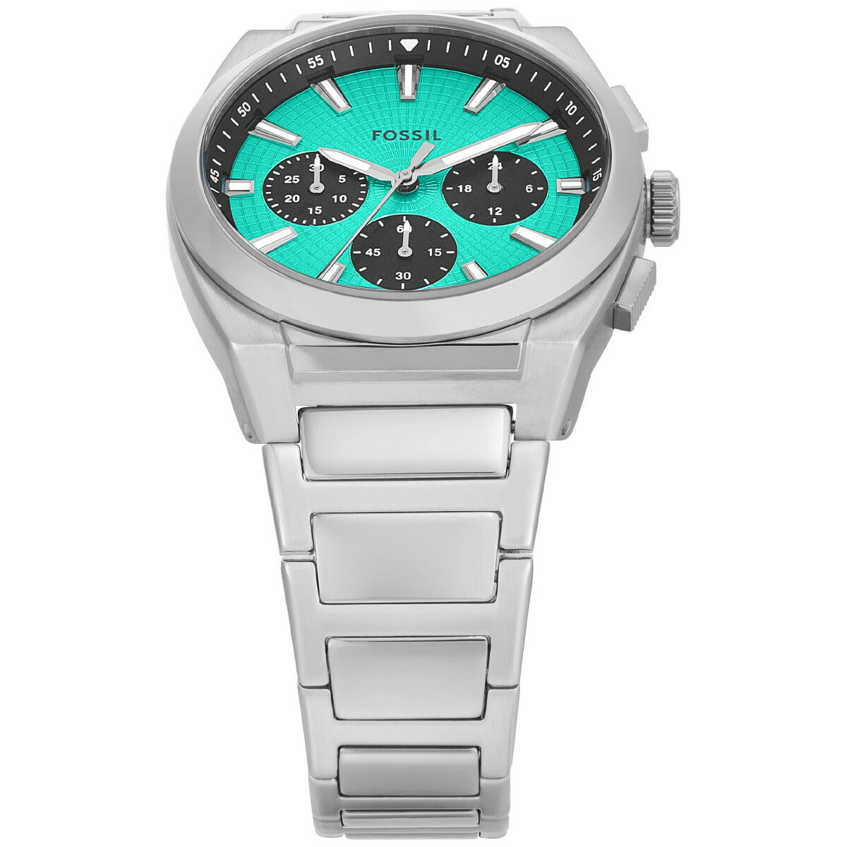 フォッシル FOSSIL 腕時計 メンズ EVERETT クロノグラフ ステンレススチールウォッチ FS6117【2025 新作】