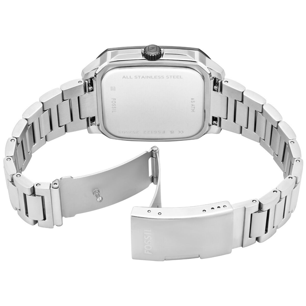 フォッシル FOSSIL 腕時計 メンズ CROSBY 三針デイト ステンレススチールウォッチ FS6122【2025 新作】