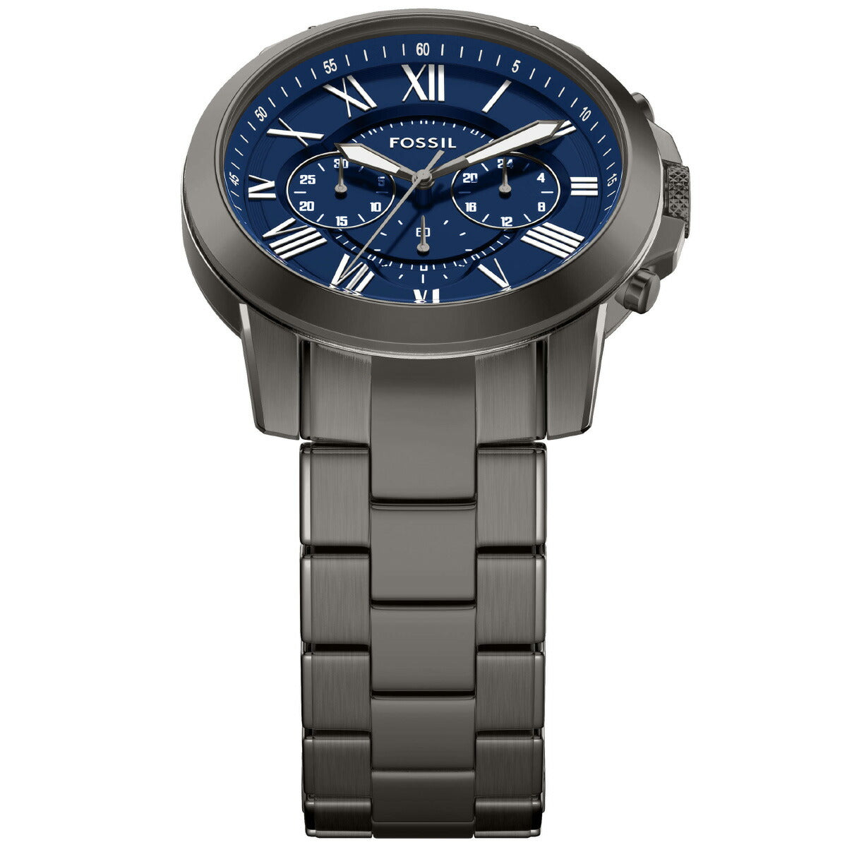 フォッシル FOSSIL 腕時計 メンズ GRANT クロノグラフ ガンメタル ステンレススチールウォッチ FS6133【2025 新作】