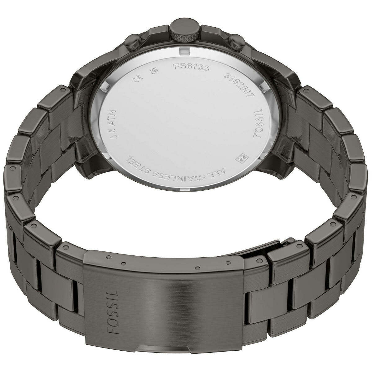 フォッシル FOSSIL 腕時計 メンズ GRANT クロノグラフ ガンメタル ステンレススチールウォッチ FS6133【2025 新作】