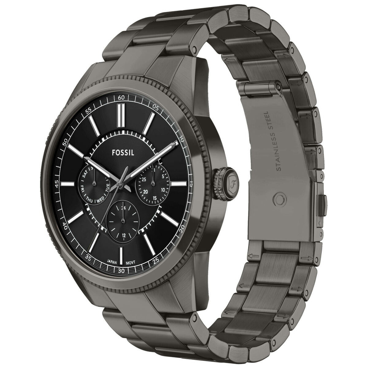 フォッシル FOSSIL 腕時計 メンズ PEARSON マルチファンクション ガンメタル ステンレススチールウォッチ FS6136【2025 新作】