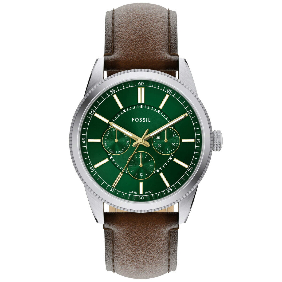 フォッシル FOSSIL 腕時計 メンズ PEARSON マルチファンクション ブラウンレザーウォッチ FS6137【2025 新作】