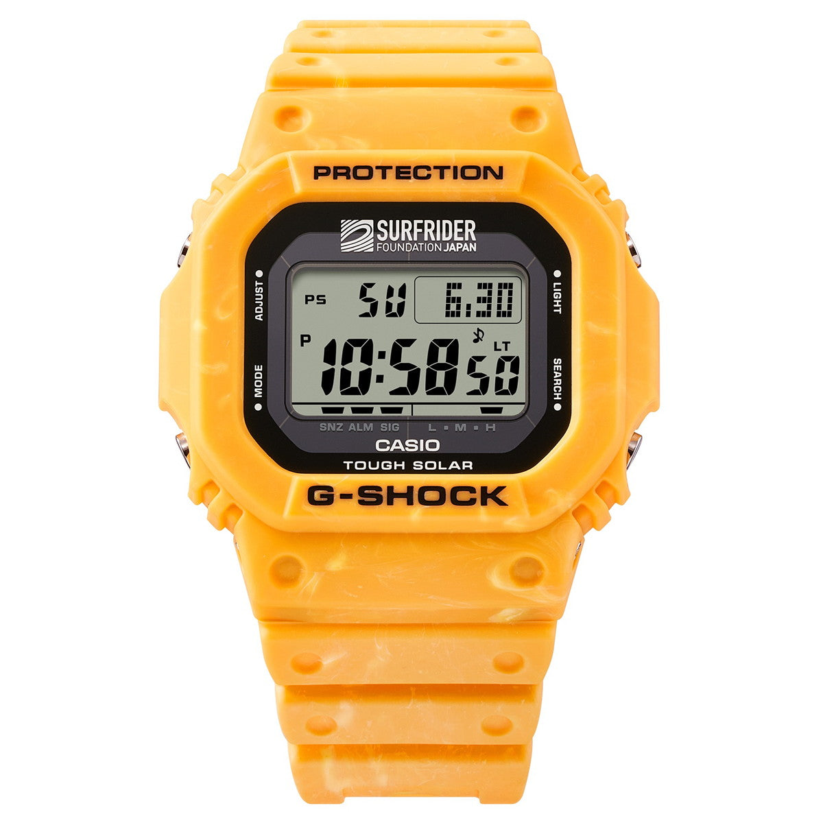G-SHOCK デジタル カシオ Gショック CASIO ソーラー SURFRIDER FOUNDATION JAPAN コラボ 限定 腕時計 メンズ G-5600SFJ-9JR サンライズサーフ【2025 新作】