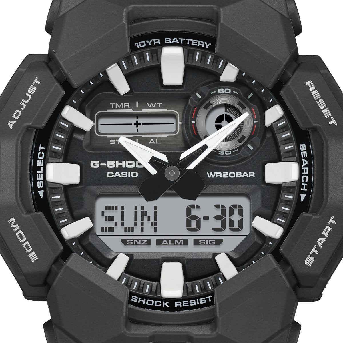 G-SHOCK カシオ Gショック CASIO アナデジ 腕時計 メンズ GA-010-1AJF ブラック【2024 新作】