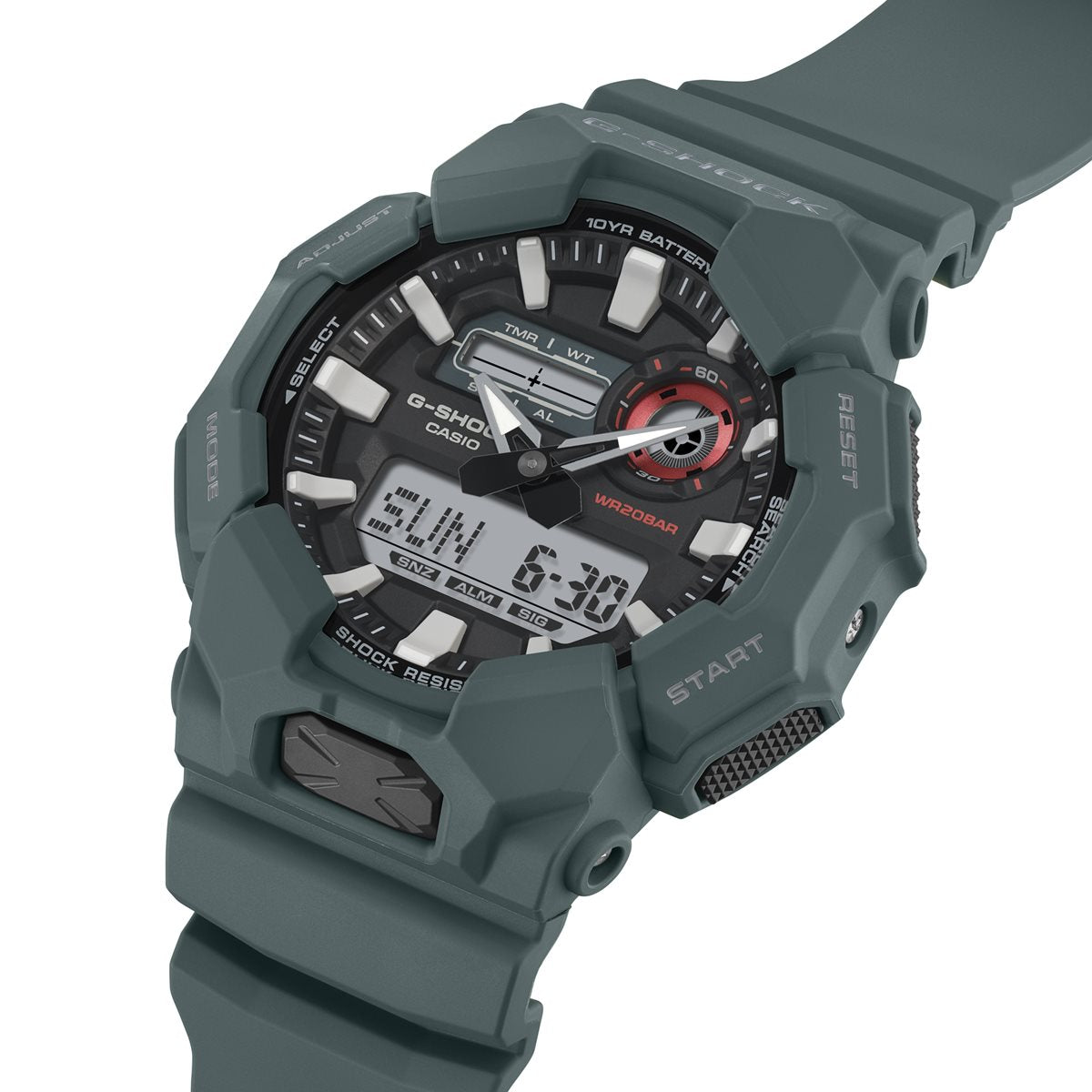 G-SHOCK カシオ Gショック CASIO アナデジ 腕時計 メンズ GA-010-2AJF ブルーグリーン【2024 新作】