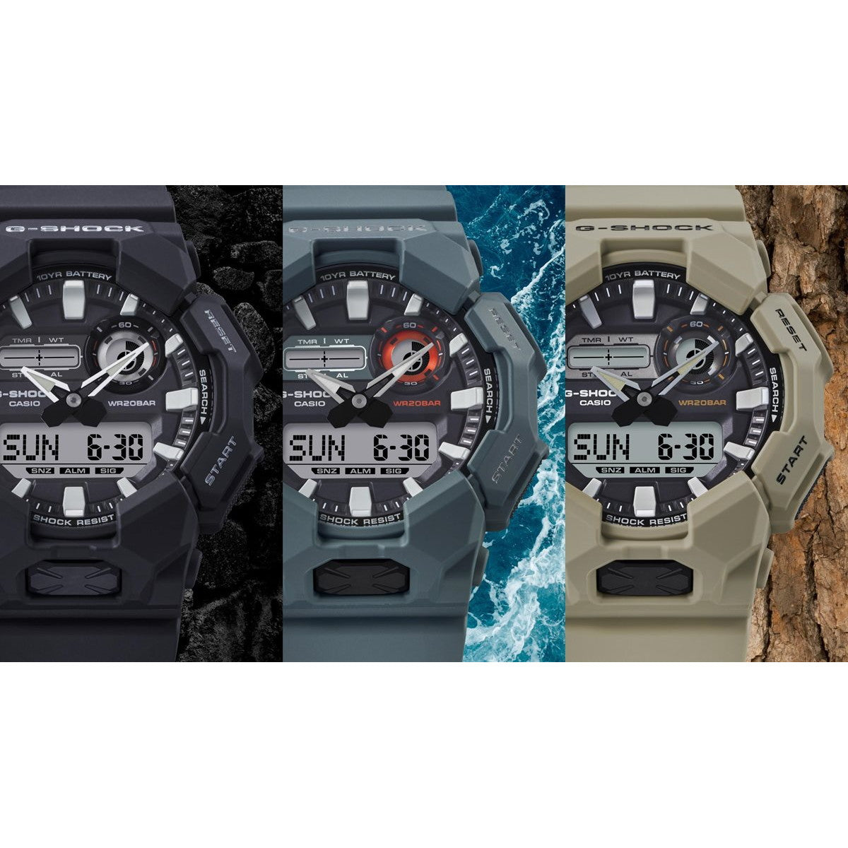 G-SHOCK カシオ Gショック CASIO アナデジ 腕時計 メンズ GA-010-2AJF ブルーグリーン【2024 新作】