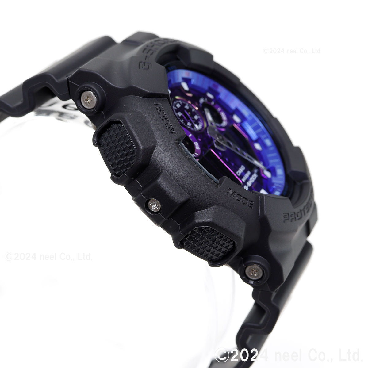 G-SHOCK カシオ Gショック CASIO アナデジ 腕時計 メンズ GA-100FL-1AJF Flame inside フレイムブルー【2024 新作】