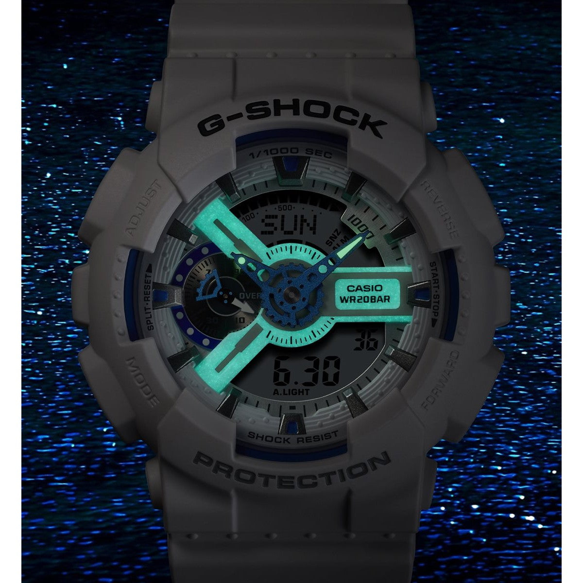 G-SHOCK カシオ Gショック CASIO アナデジ 腕時計 メンズ GA-110HDS-7AJF HIDDEN GLOW SERIES【2025 新作】