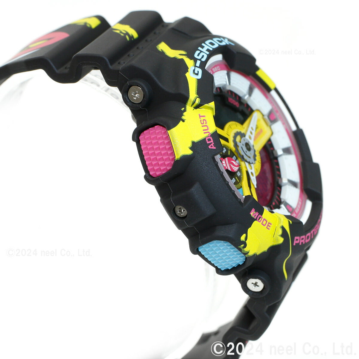 G-SHOCK カシオ Gショック CASIO LEAGUE OF LEGENDS コラボ 限定 GA-110LL-1AJR 腕時計 リーグ・オブ・レジェンド ジンクス スーパーメガデスロケット モチーフ【2023 新作】