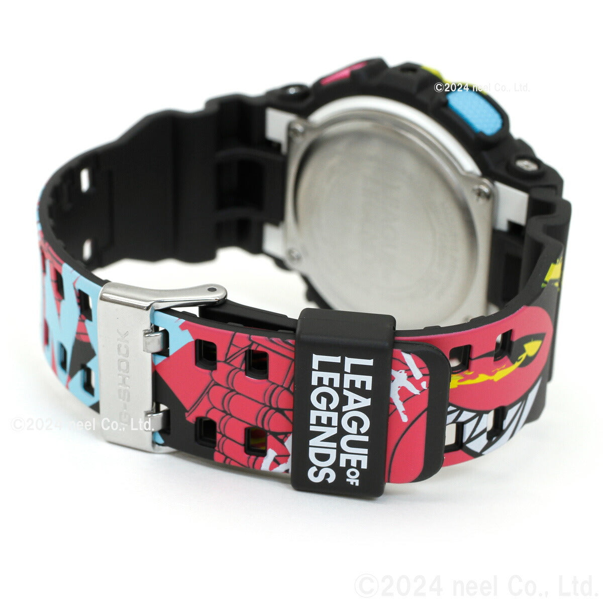 G-SHOCK カシオ Gショック CASIO LEAGUE OF LEGENDS コラボ 限定 GA-110LL-1AJR 腕時計 リーグ・オブ・レジェンド ジンクス スーパーメガデスロケット モチーフ【2023 新作】