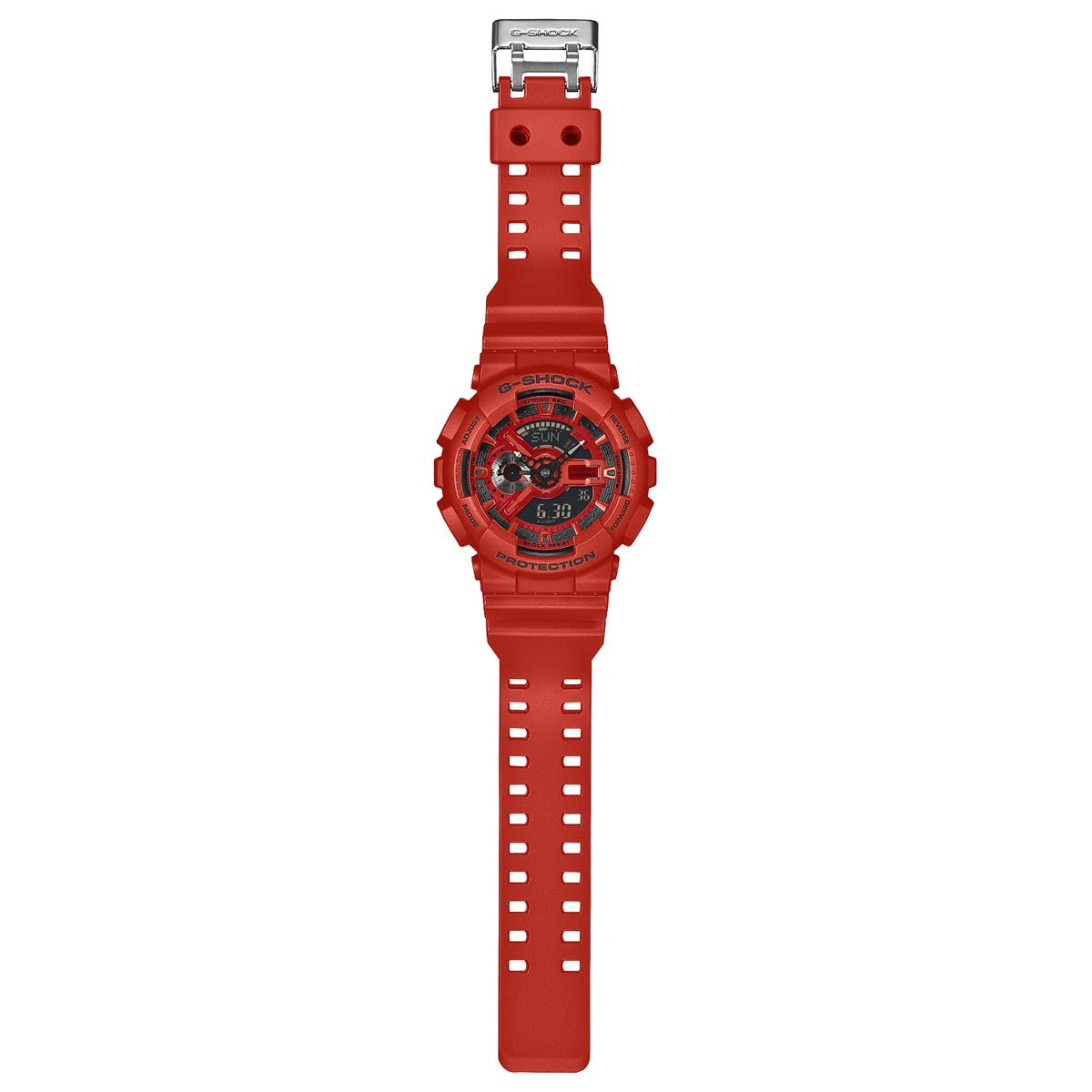 G-SHOCK カシオ Gショック CASIO アナデジ 腕時計 メンズ GA-110RRB-4AJF Iconic Styles レッド