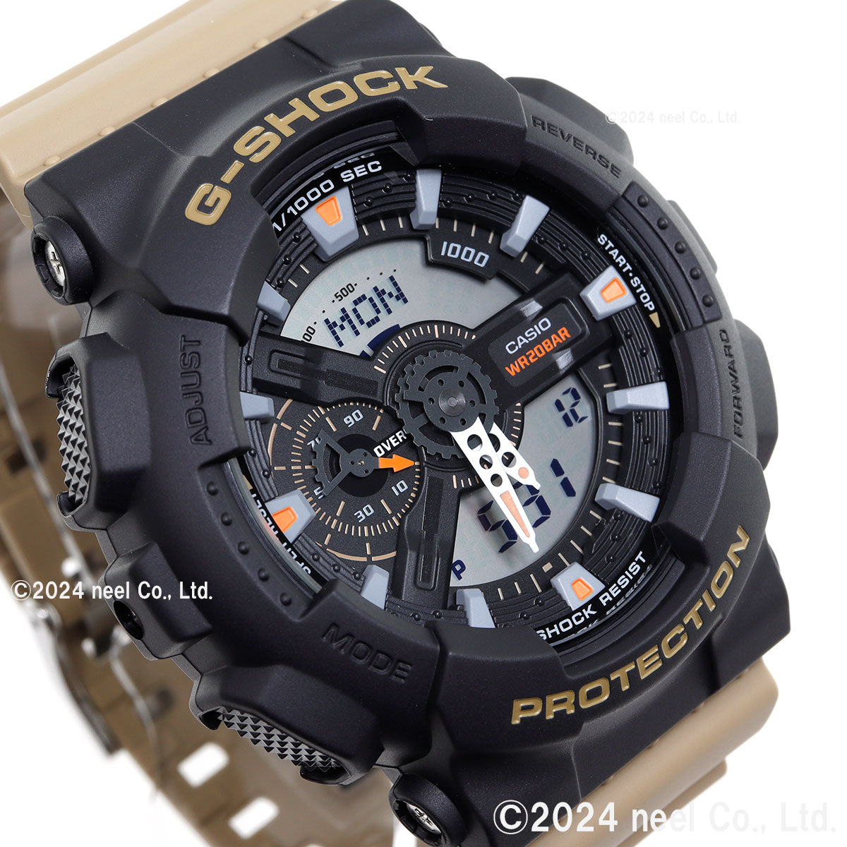 G-SHOCK カシオ Gショック CASIO アナデジ 腕時計 メンズ GA-110TU-1A5JF Two tone utility colors【2024 新作】
