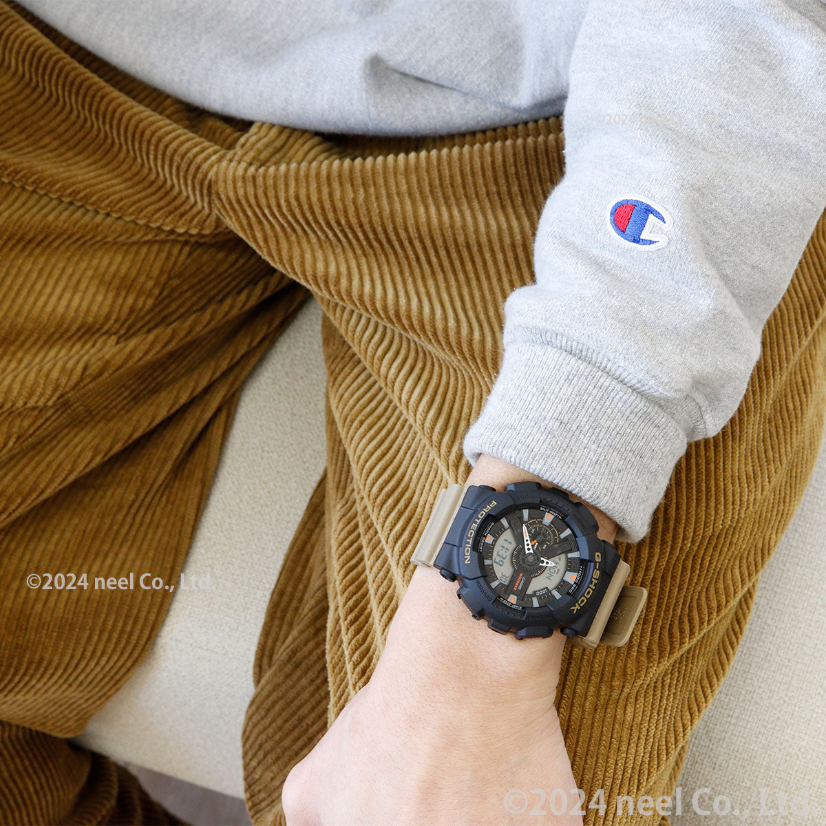 G-SHOCK カシオ Gショック CASIO アナデジ 腕時計 メンズ GA-110TU-1A5JF Two tone utility colors【2024 新作】