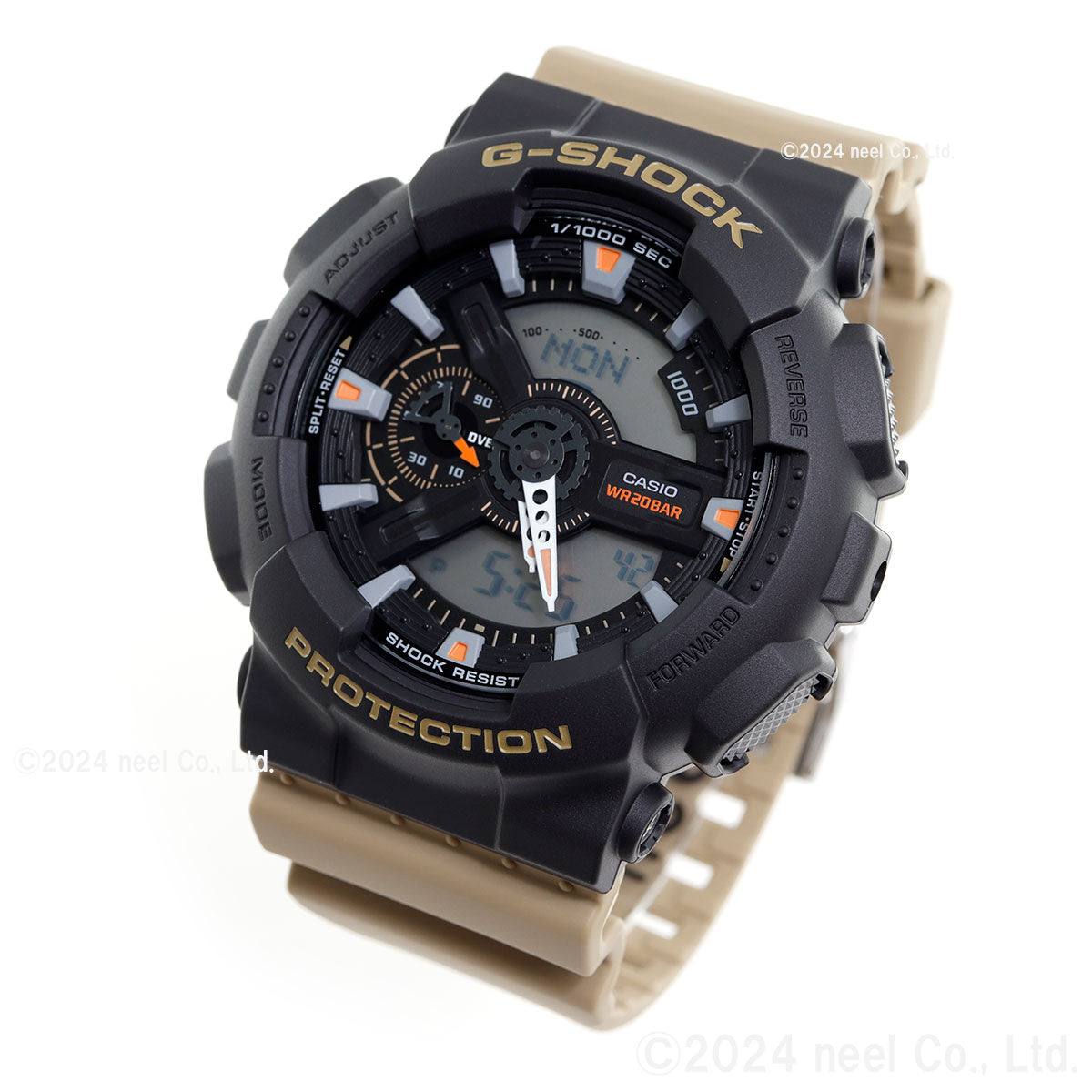 G-SHOCK カシオ Gショック CASIO アナデジ 腕時計 メンズ GA-110TU-1A5JF Two tone utility colors【2024 新作】