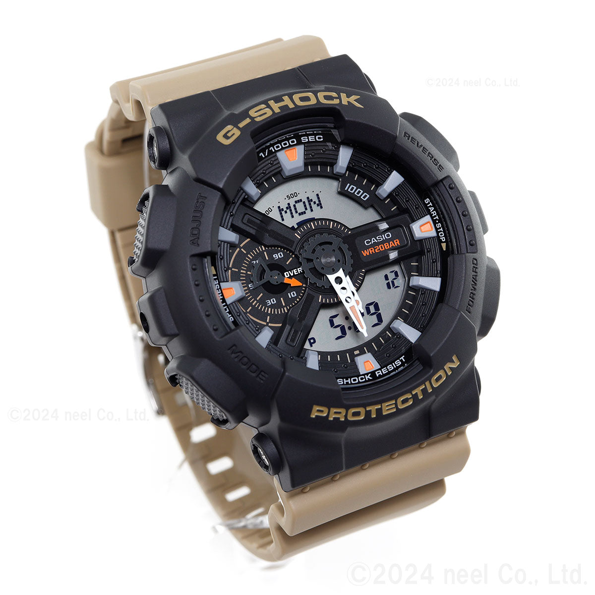 G-SHOCK カシオ Gショック CASIO アナデジ 腕時計 メンズ GA-110TU-1A5JF Two tone utility colors【2024 新作】