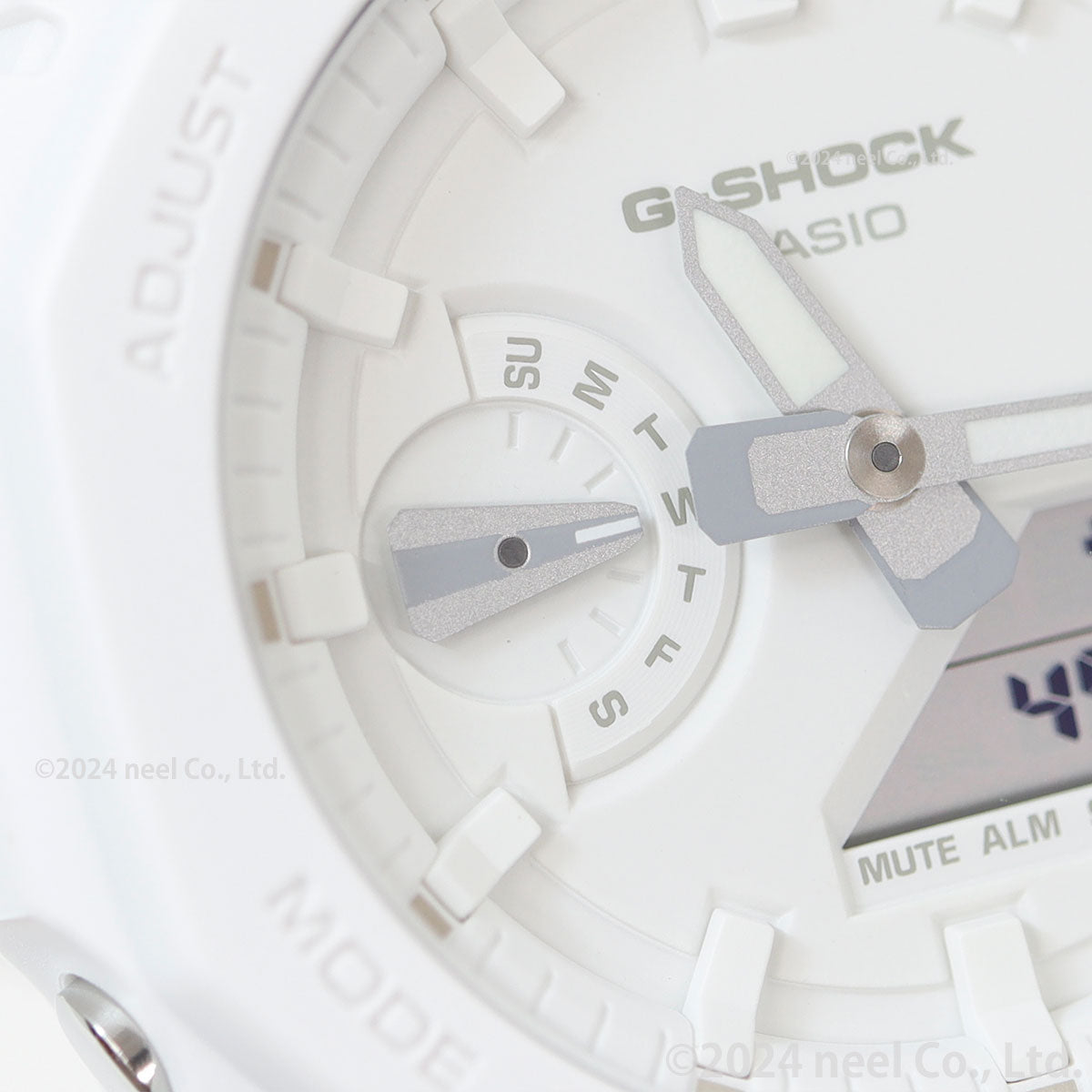 G-SHOCK カシオ Gショック CASIO アナデジ 腕時計 メンズ GA-2100-7A7JF TONE-ON-TONE Series ホワイト【2024 新作】