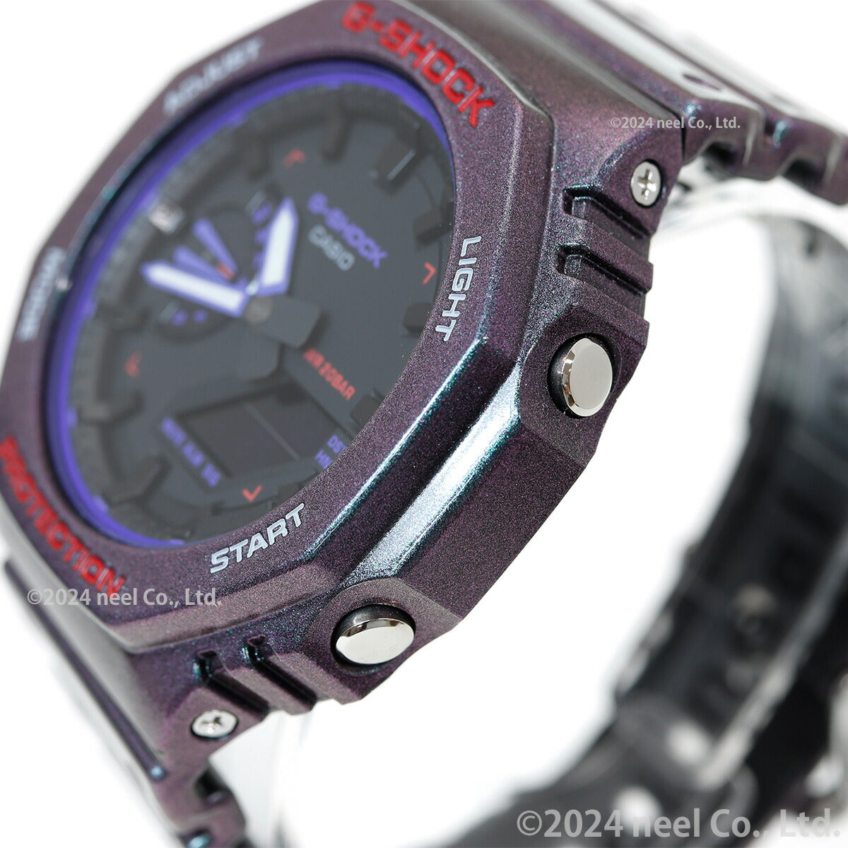 G-SHOCK カシオ Gショック CASIO アナデジ 限定モデル 腕時計 メンズ GA-2100AH-6AJF パープル【2023 新作】
