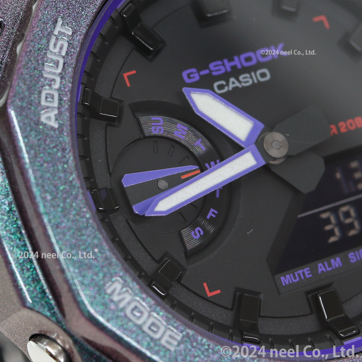 G-SHOCK カシオ Gショック CASIO アナデジ 限定モデル 腕時計 メンズ GA-2100AH-6AJF パープル【2023 新作】