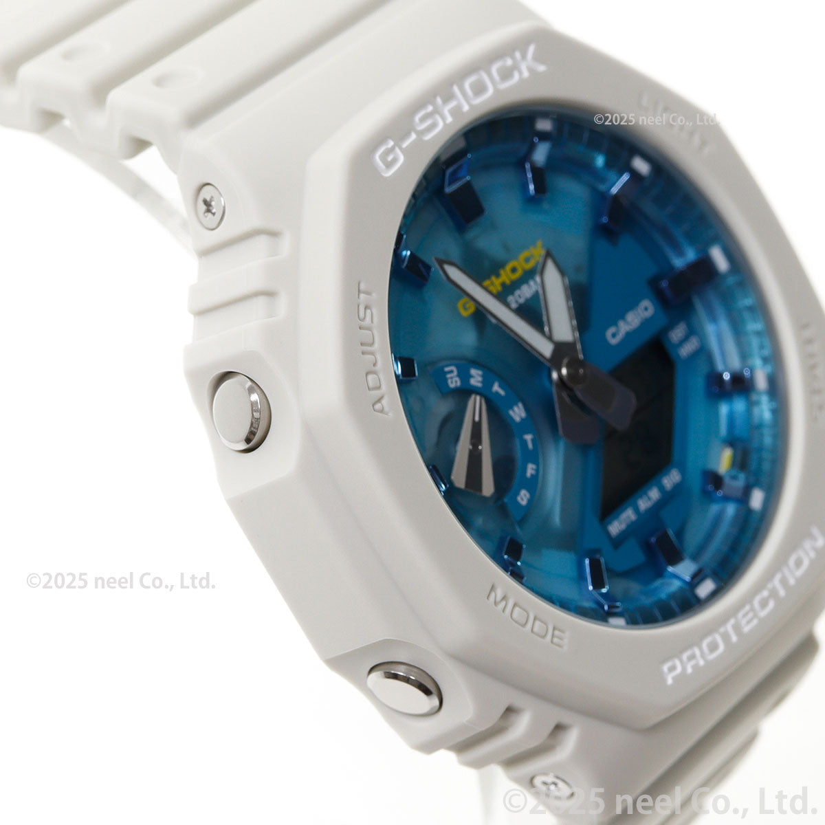 G-SHOCK カシオ Gショック CASIO GA-2100AS-5AJF アナデジ 腕時計 メンズ OASIS OF DAY AND NIGHT サンドベージュ【2025 新作】
