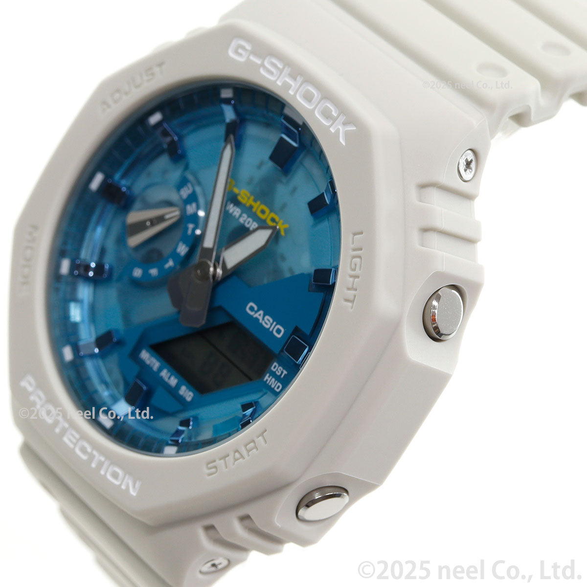 G-SHOCK カシオ Gショック CASIO GA-2100AS-5AJF アナデジ 腕時計 メンズ OASIS OF DAY AND NIGHT サンドベージュ【2025 新作】
