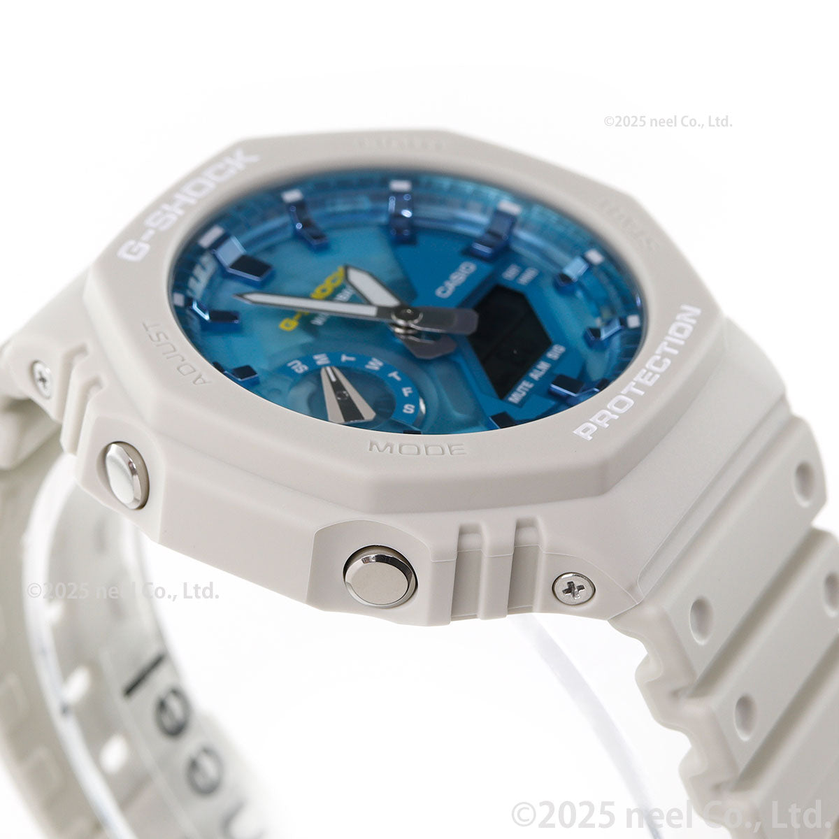 G-SHOCK カシオ Gショック CASIO GA-2100AS-5AJF アナデジ 腕時計 メンズ OASIS OF DAY AND NIGHT サンドベージュ【2025 新作】