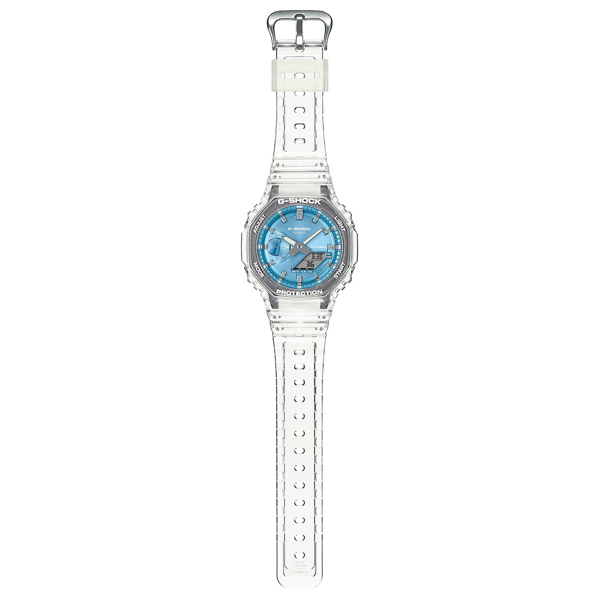 G-SHOCK カシオ Gショック CASIO アナデジ 限定モデル 腕時計 メンズ GA-2100BM-7A2JF BRIGHT METALLIC DIAL SERIES スカイブルー【2025 新作】