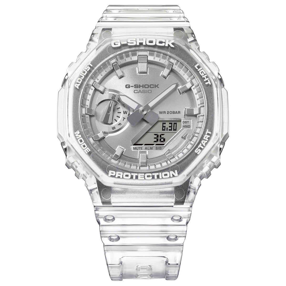 G-SHOCK カシオ Gショック CASIO アナデジ 限定モデル 腕時計 メンズ GA-2100BM-7A8JF BRIGHT METALLIC DIAL SERIES シルバー【2025 新作】