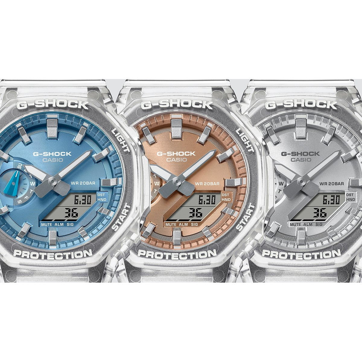 G-SHOCK カシオ Gショック CASIO アナデジ 限定モデル 腕時計 メンズ GA-2100BM-7A8JF BRIGHT METALLIC DIAL SERIES シルバー【2025 新作】