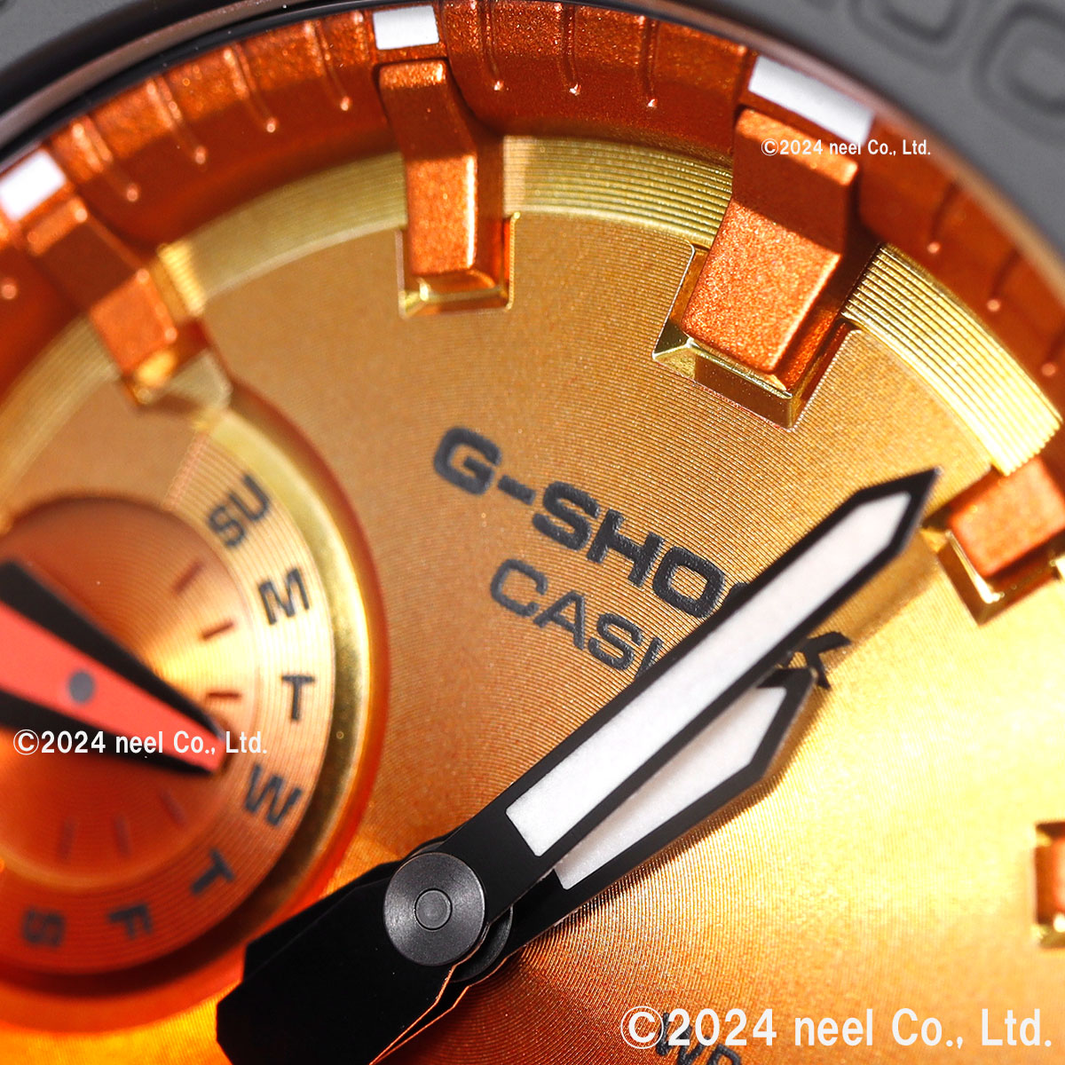 G-SHOCK カシオ Gショック CASIO アナデジ 腕時計 メンズ GA-2100FL-8AJF Flame inside フレイムオレンジ【2024 新作】