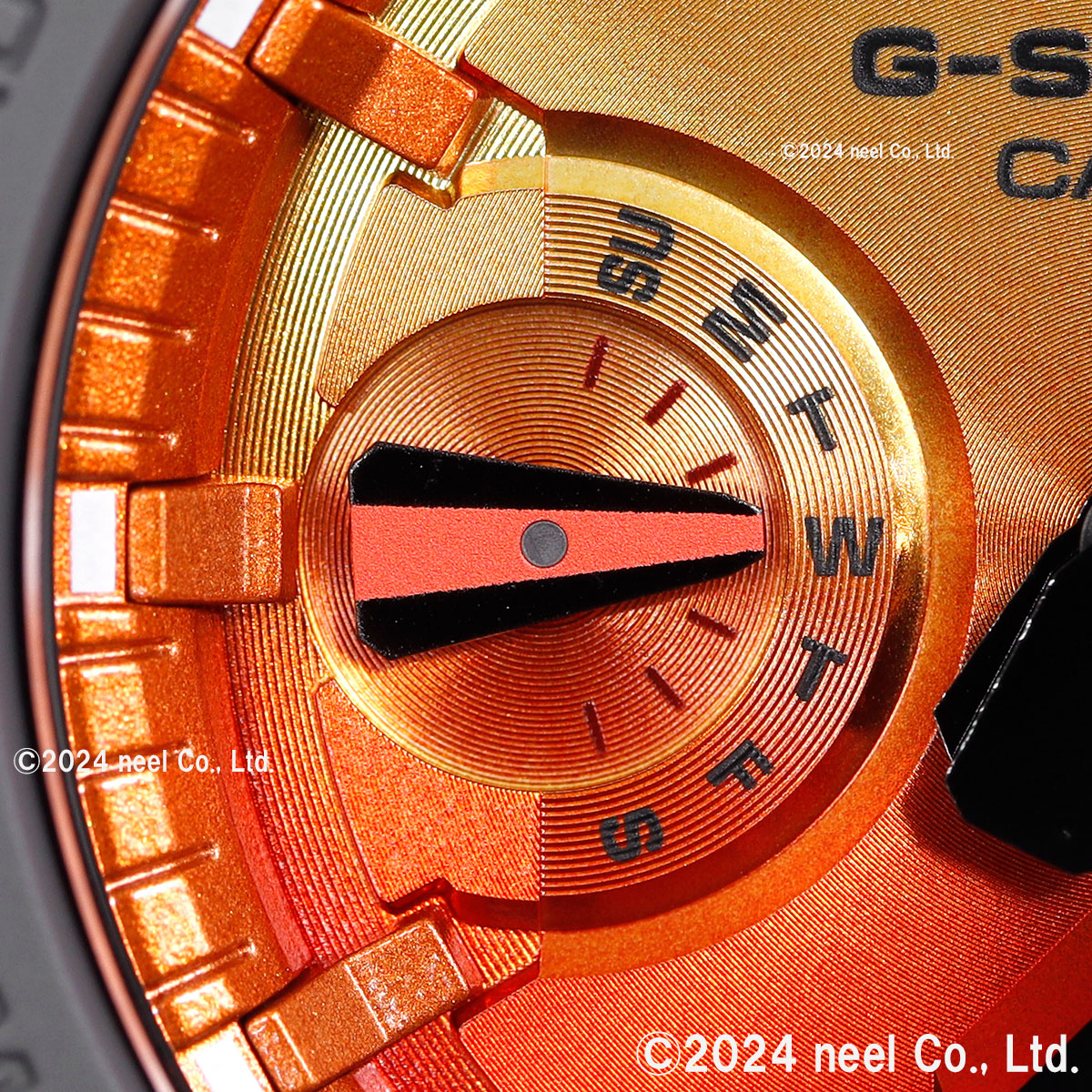 G-SHOCK カシオ Gショック CASIO アナデジ 腕時計 メンズ GA-2100FL-8AJF Flame inside フレイムオレンジ【2024 新作】