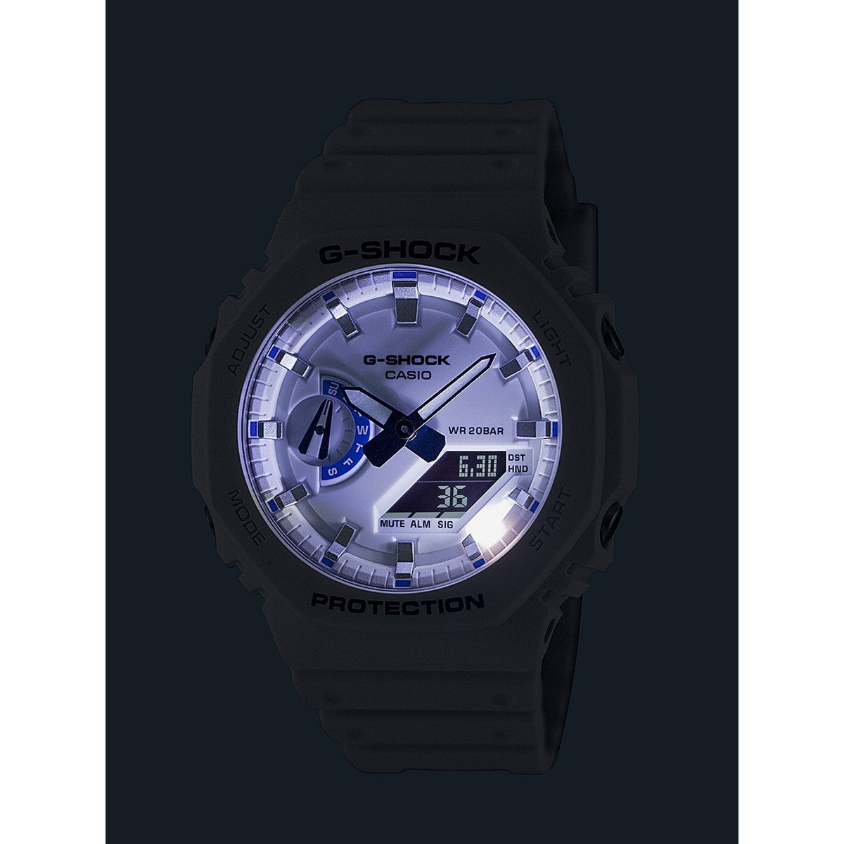 G-SHOCK カシオ Gショック CASIO アナデジ オンライン限定モデル 腕時計 メンズ GA-2100HDS-7A1JF HIDDEN GLOW SERIES【2025 新作】