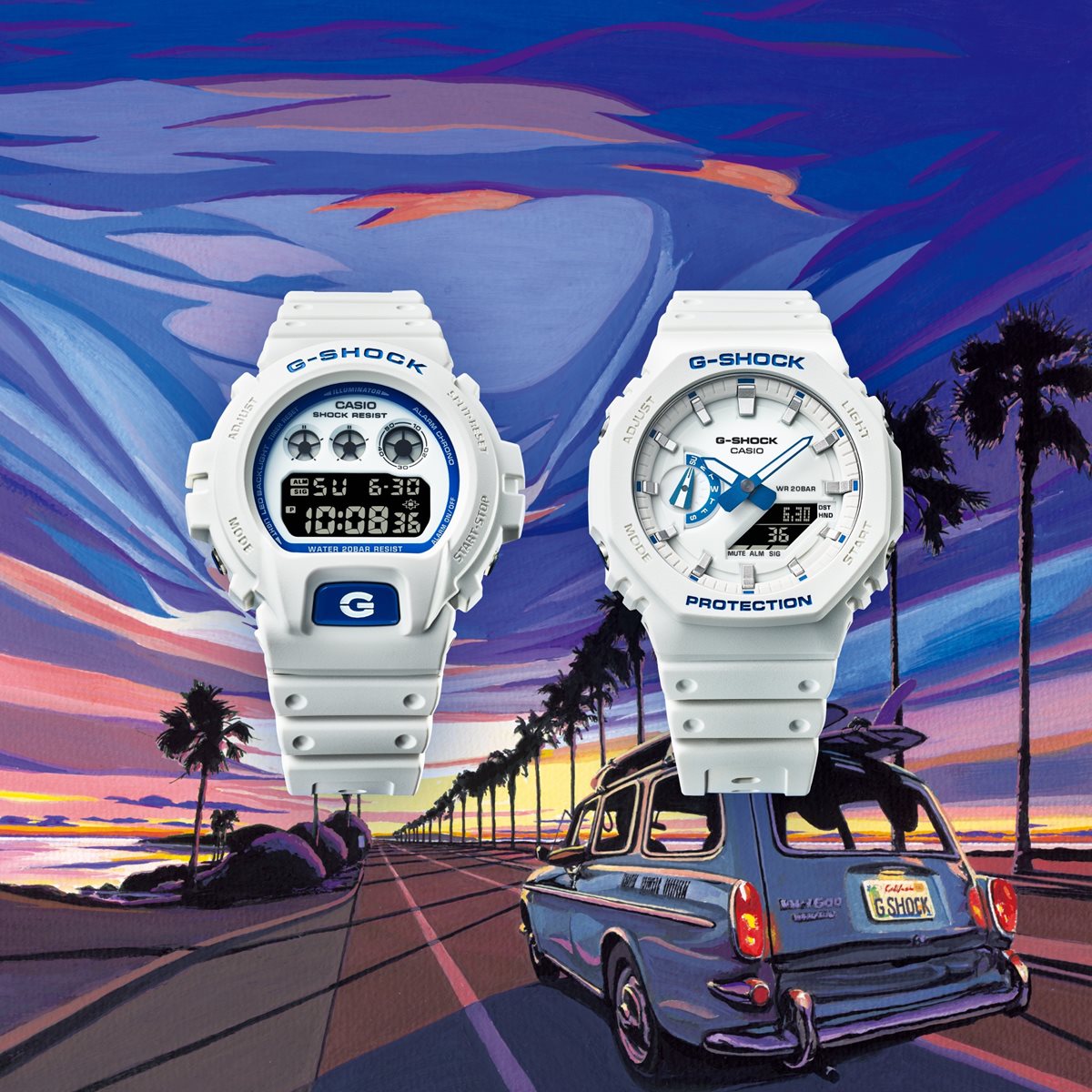 G-SHOCK カシオ Gショック CASIO アナデジ オンライン限定モデル 腕時計 メンズ GA-2100HDS-7A1JF HIDDEN GLOW SERIES【2025 新作】