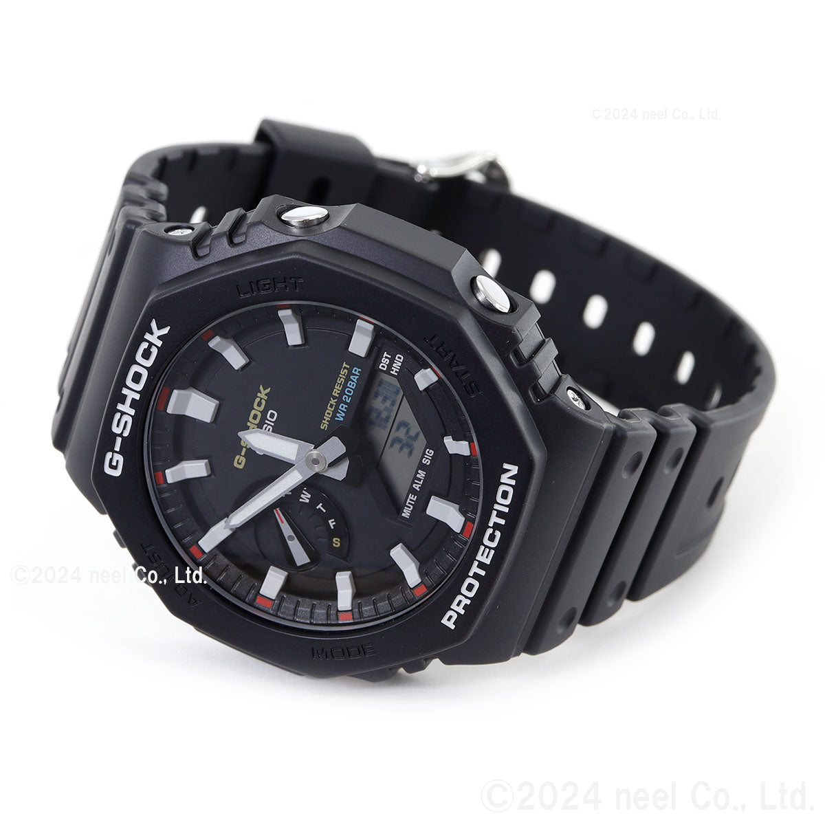 G-SHOCK カシオ Gショック CASIO アナデジ 腕時計 メンズ GA-2100RL-1AJF 初代G-SHOCK ブランドカラーモデル オールブラック【2024 新作】