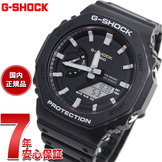 G-SHOCK カシオ Gショック CASIO アナデジ 腕時計 メンズ GA-2100RL-1AJF 初代G-SHOCK ブランドカラーモデル オールブラック【2024 新作】