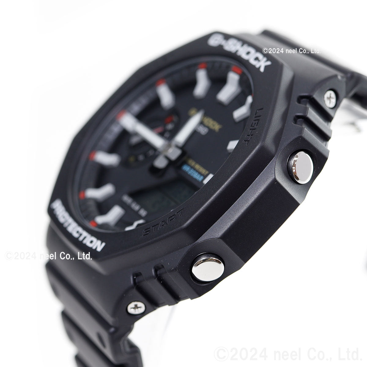 G-SHOCK カシオ Gショック CASIO アナデジ 腕時計 メンズ GA-2100RL-1AJF 初代G-SHOCK ブランドカラーモデル オールブラック【2024 新作】