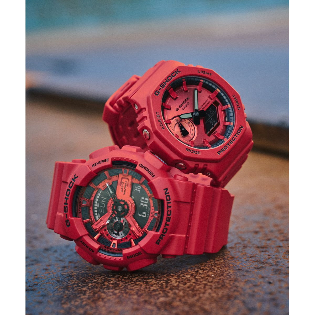 G-SHOCK カシオ Gショック CASIO アナデジ 腕時計 メンズ GA-2100RRB-4AJF Iconic Styles レッド【2025 新作】