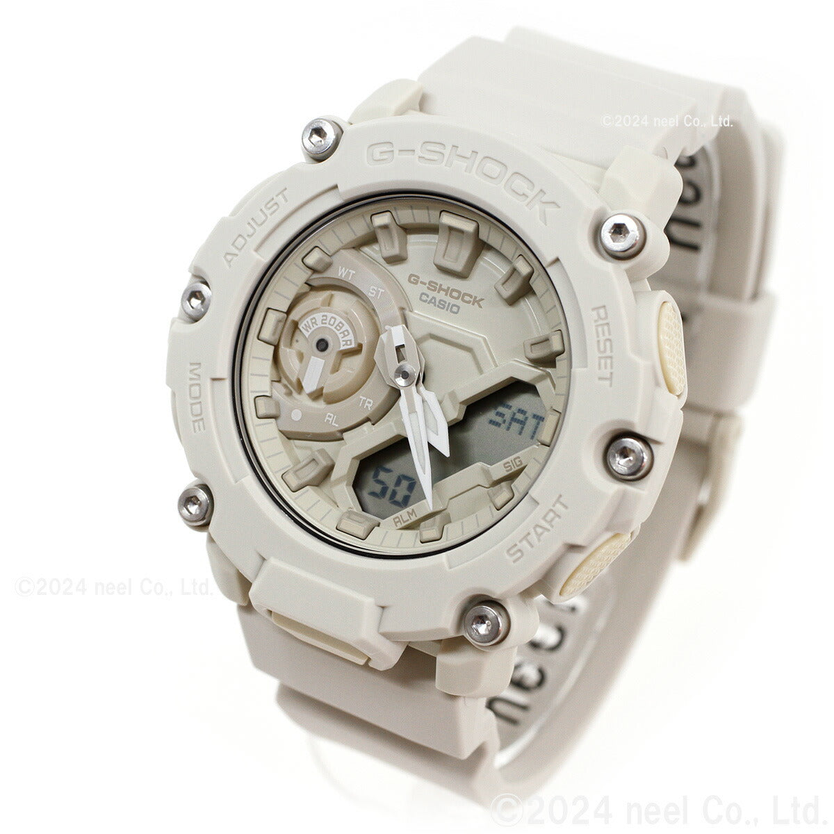 G-SHOCK アナデジ カシオ Gショック CASIO 腕時計 メンズ GA-2200NC-7AJF Natural color シリーズ 砂【2023 新作】