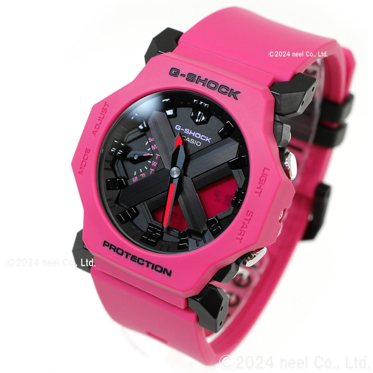 G-SHOCK アナデジ 腕時計 カシオ CASIO GA-2300-4AJF 小型化・薄型化モデル ピンク【2024 新作】