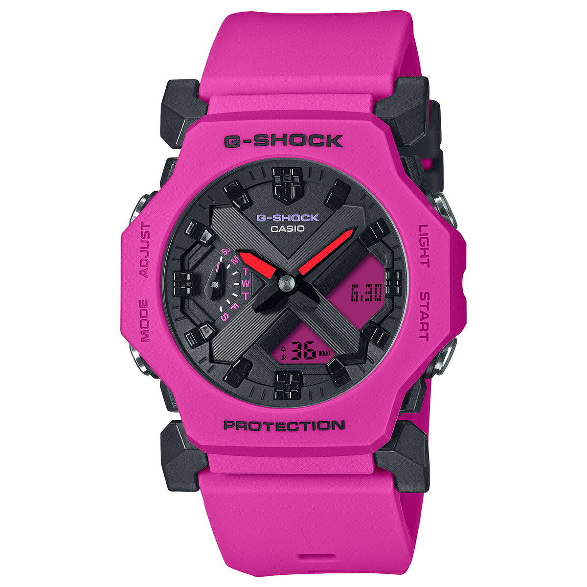 G-SHOCK アナデジ 腕時計 カシオ CASIO GA-2300-4AJF 小型化・薄型化モデル ピンク【2024 新作】