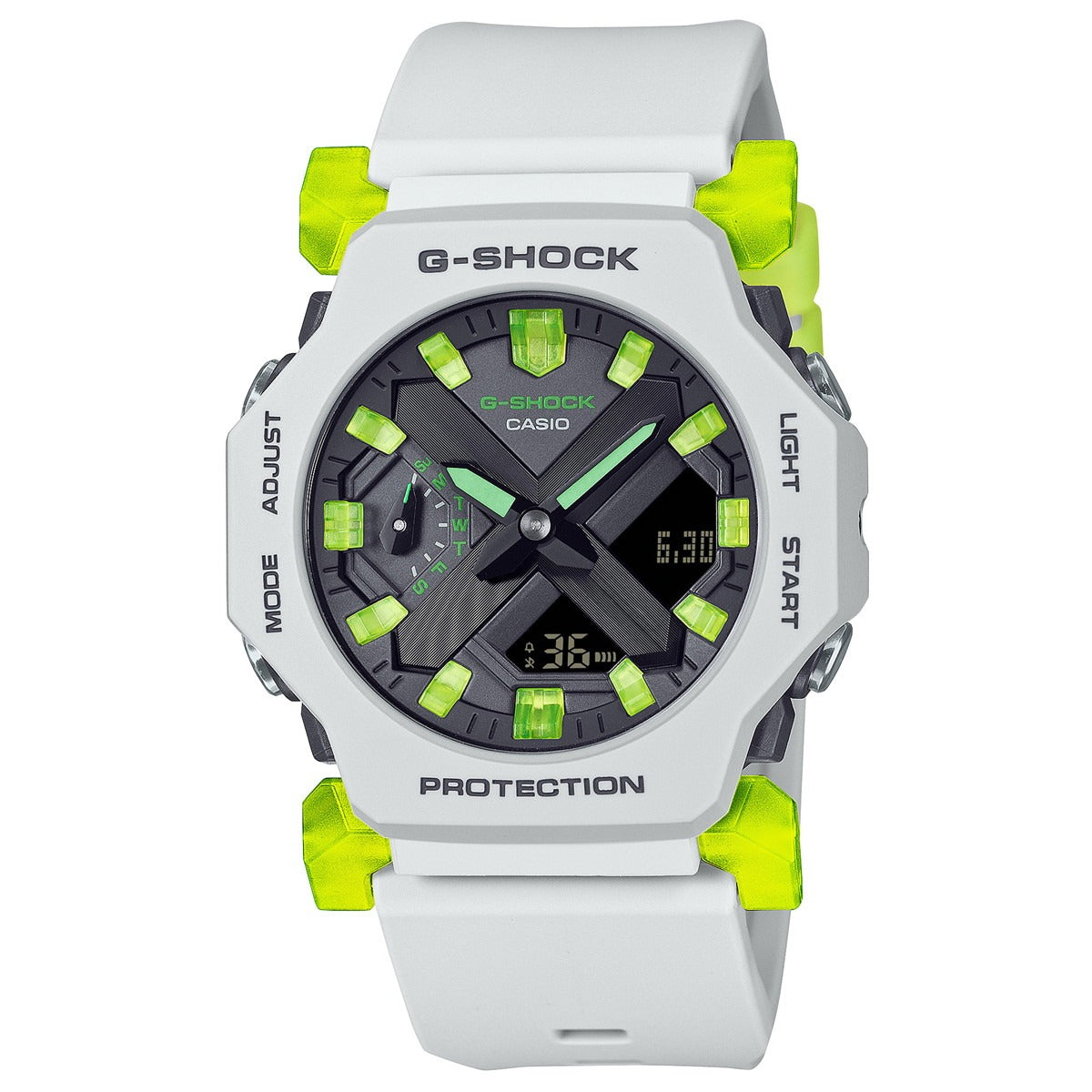 G-SHOCK カシオ Gショック CASIO GA-2300MW-8AJF オンライン限定モデル アナデジ 腕時計 メンズ Virtual mix シリーズ【2025 新作】