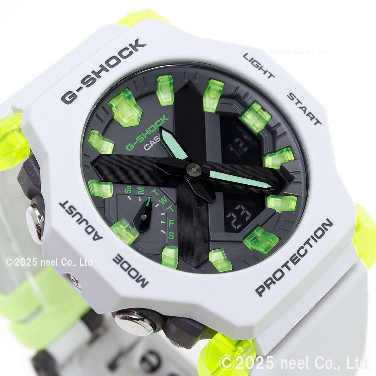 G-SHOCK カシオ Gショック CASIO GA-2300MW-8AJF オンライン限定モデル アナデジ 腕時計 メンズ Virtual mix シリーズ【2025 新作】