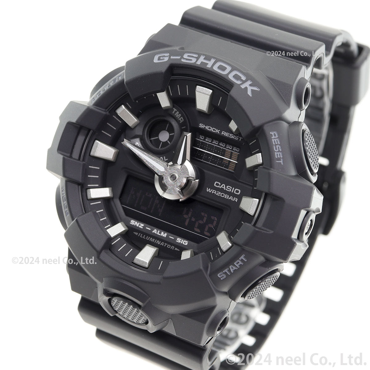 G-SHOCK ブラック 腕時計 メンズ アナデジ GA-700-1BJF【正規品】